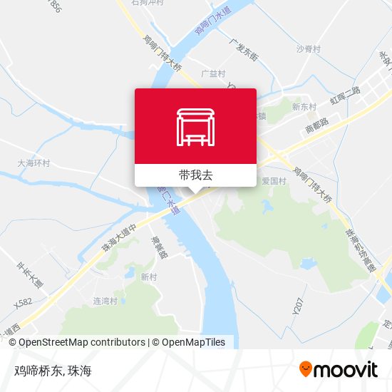 鸡啼桥东地图