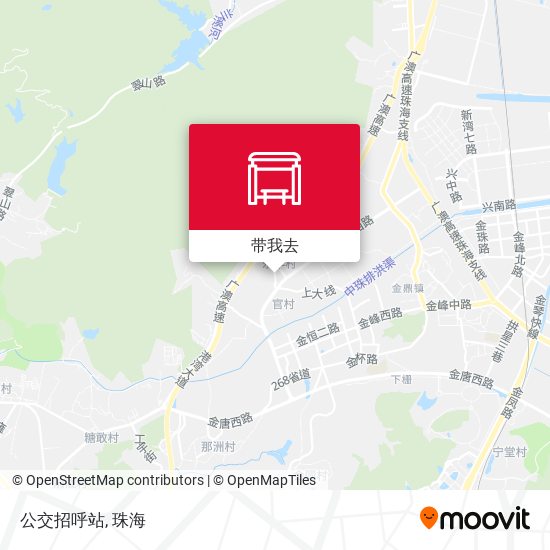 公交招呼站地图