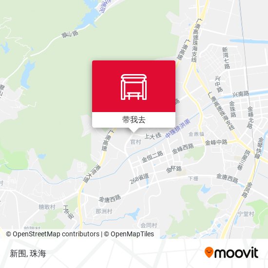 新围地图