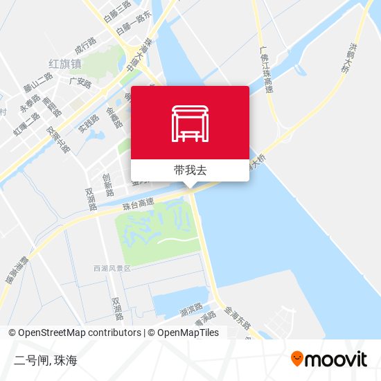 二号闸地图