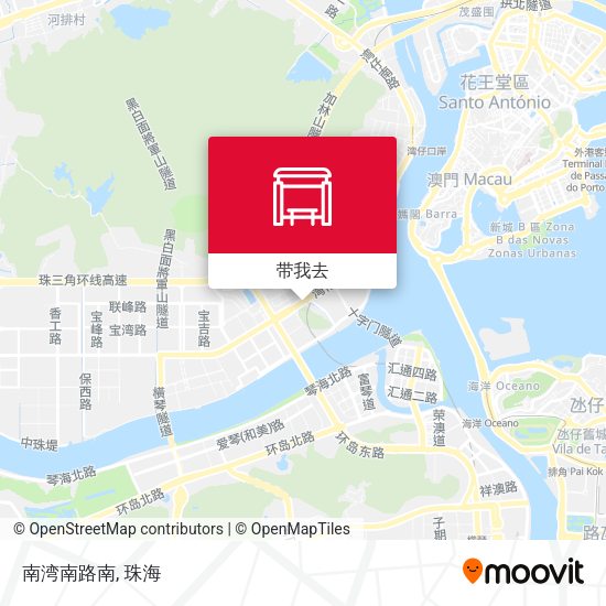南湾南路南地图