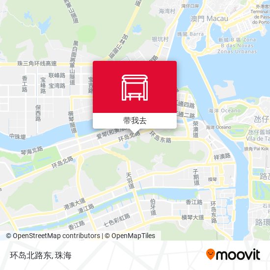 环岛北路东地图
