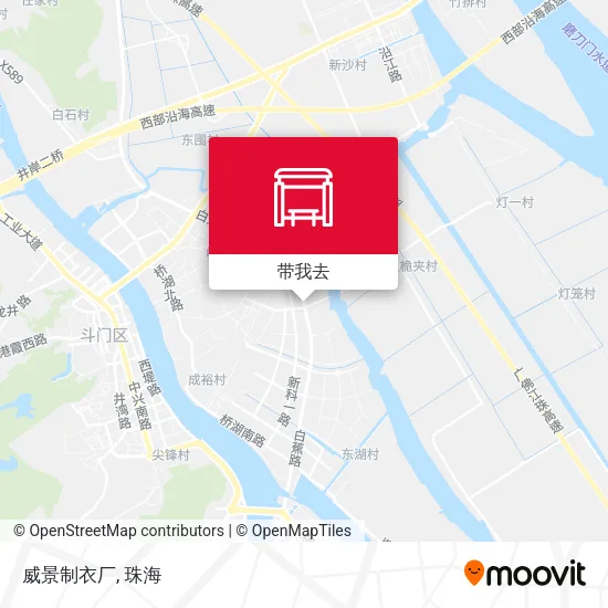 威景制衣厂地图