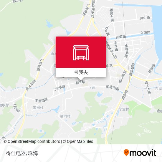 得佳电器地图