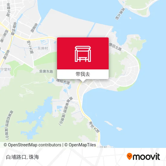 白埔路口地图