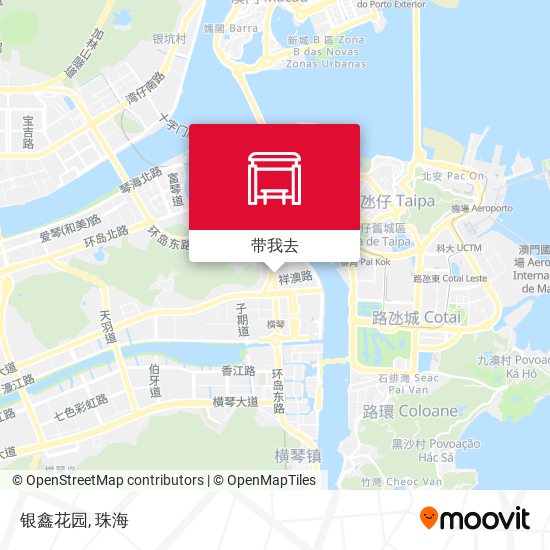 银鑫花园地图