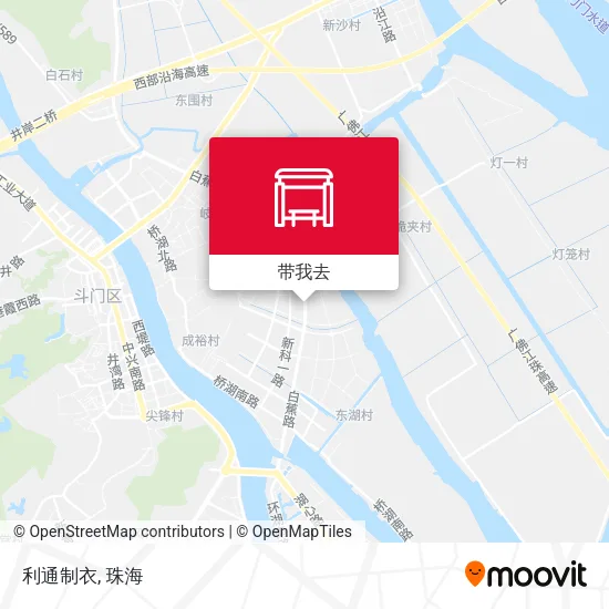 利通制衣地图