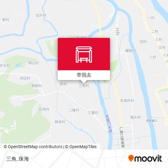 三角地图