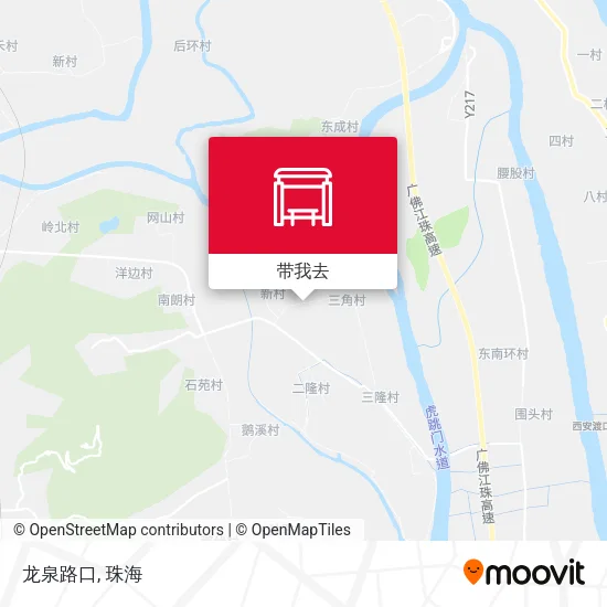 龙泉路口地图