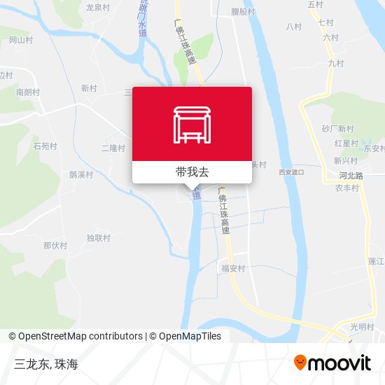 三龙东地图