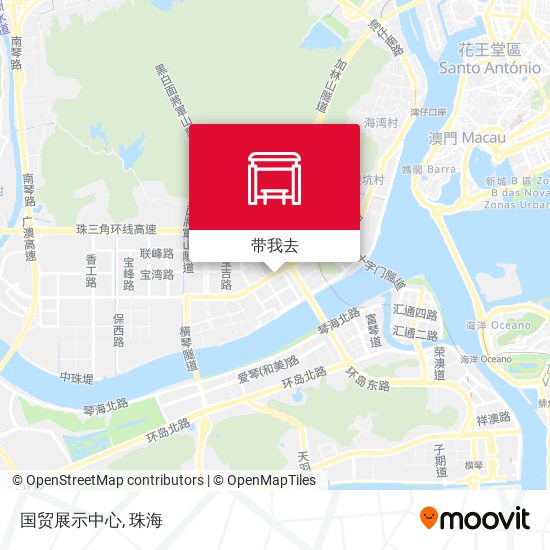 国贸展示中心地图