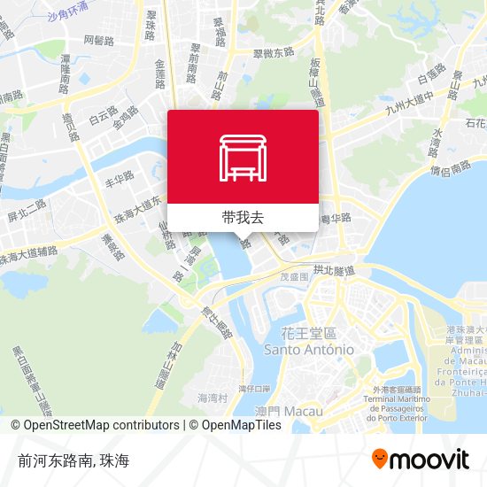 前河东路南地图