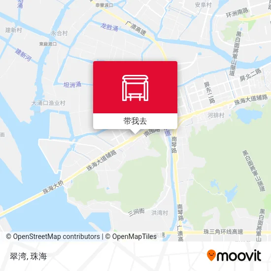 翠湾地图