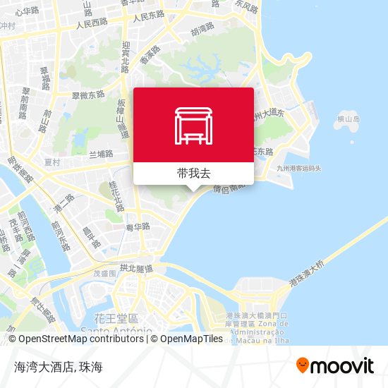 海湾大酒店地图