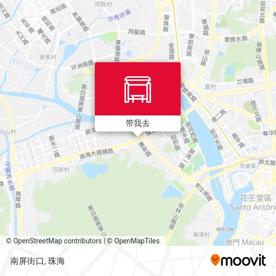 南屏街口地图