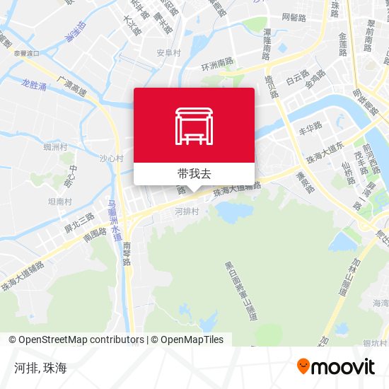 河排地图