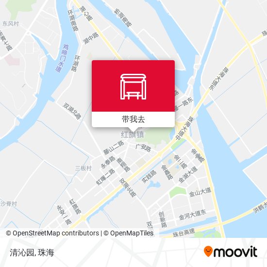 清沁园地图