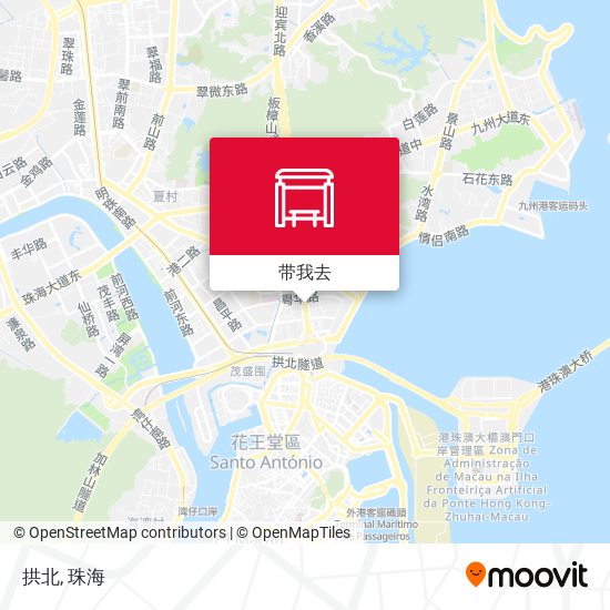 拱北地图