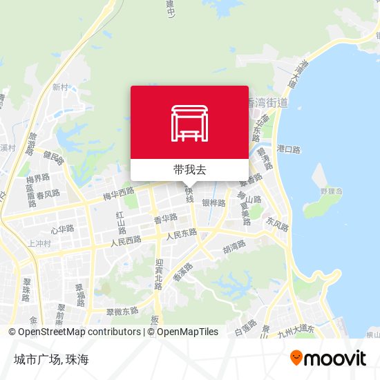 城市广场地图