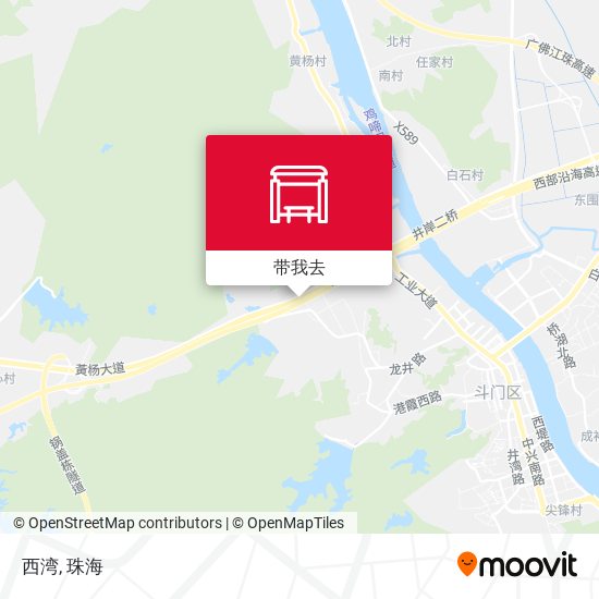 西湾地图