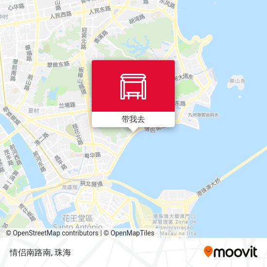 情侣南路南地图