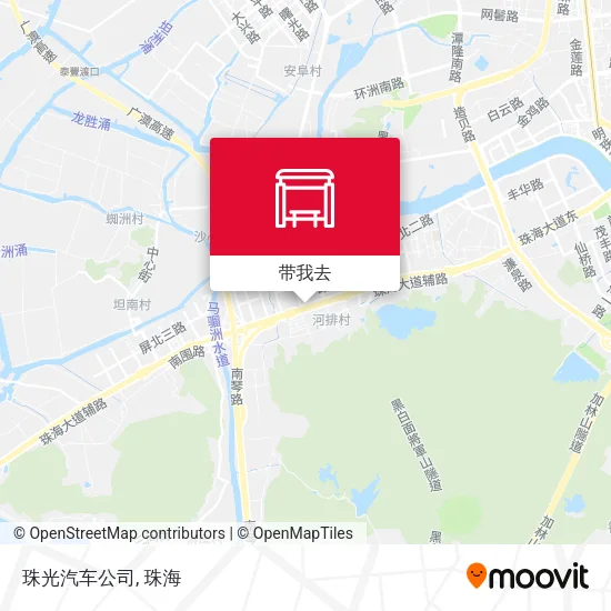 珠光汽车公司地图