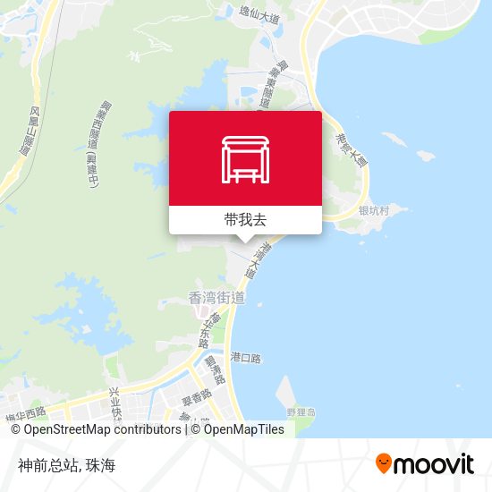 神前总站地图