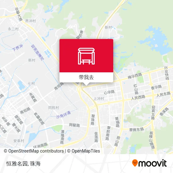 恒雅名园地图