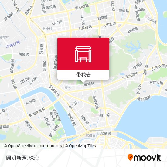 圆明新园地图