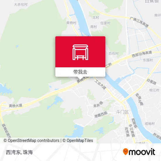西湾东地图