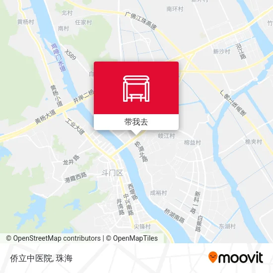 侨立中医院地图