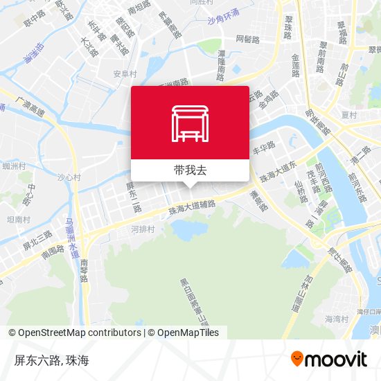 屏东六路地图
