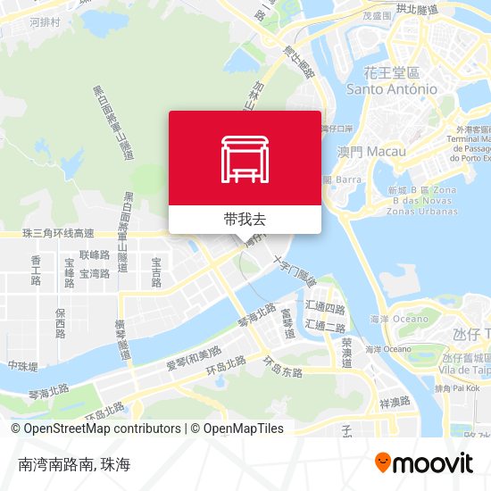 南湾南路南地图