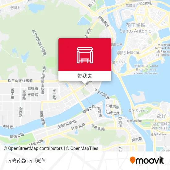南湾南路南地图
