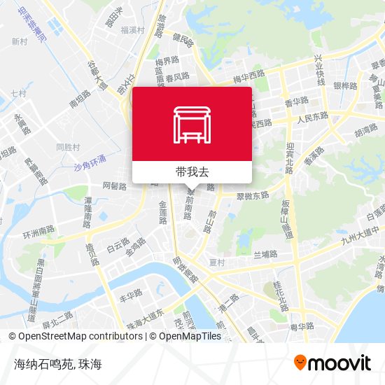 海纳石鸣苑地图