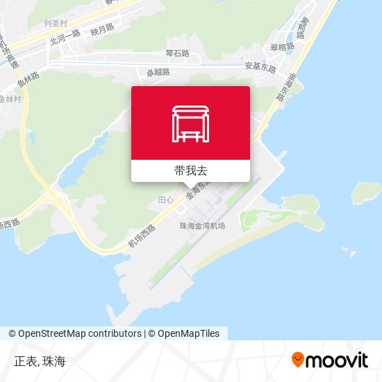 正表地图