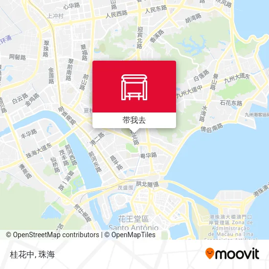 桂花中地图