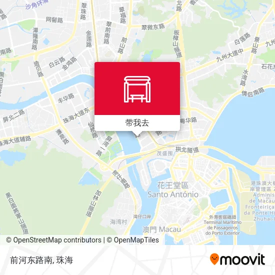 前河东路南地图