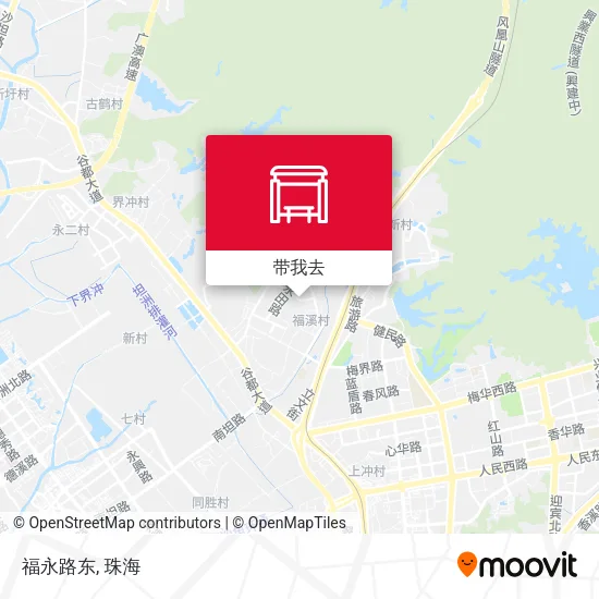 福永路东地图