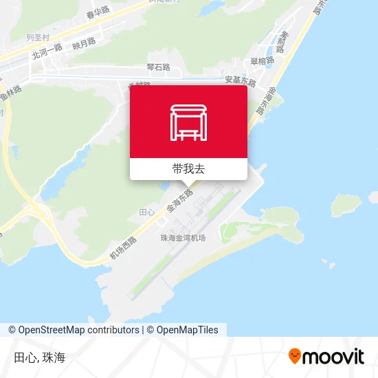 田心地图