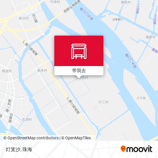 灯笼沙地图