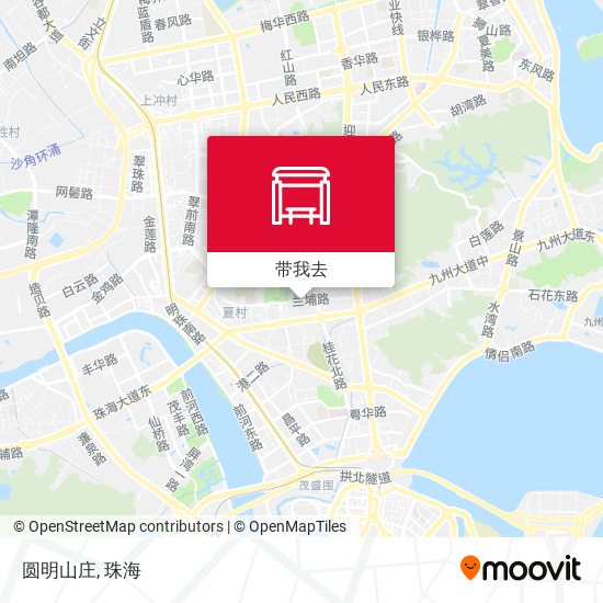 圆明山庄地图