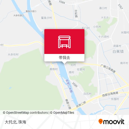大托北地图