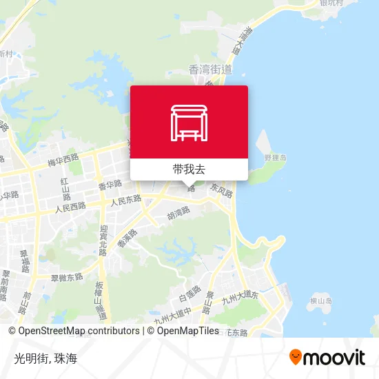 光明街地图