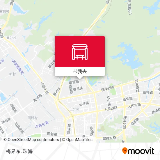 梅界东地图