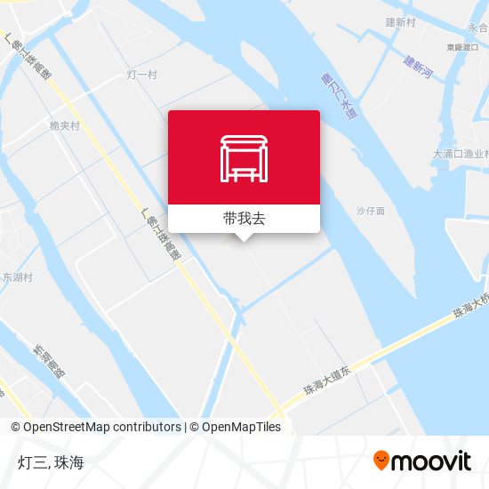 灯三地图