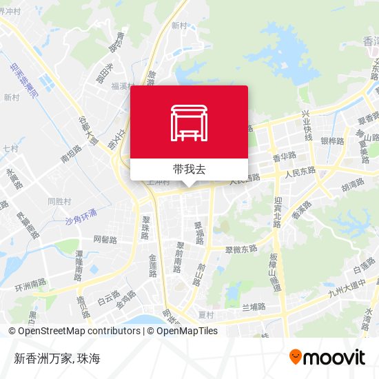 新香洲万家地图