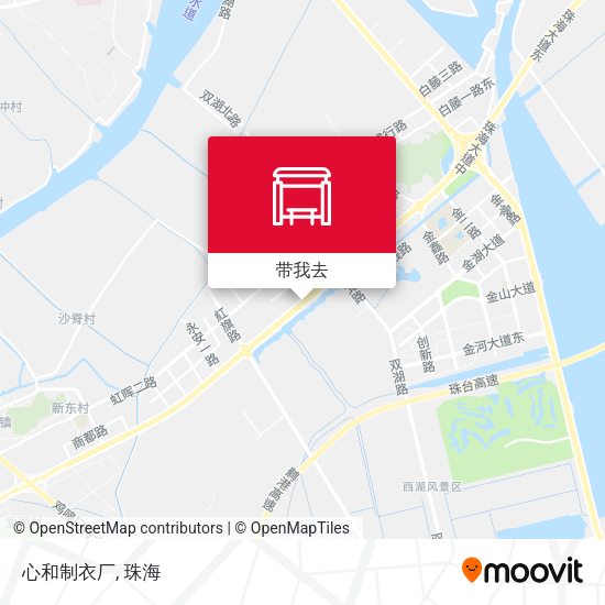 心和制衣厂地图