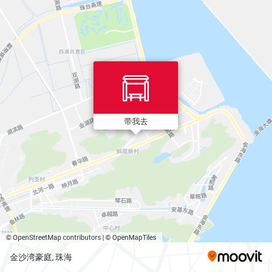金沙湾豪庭地图