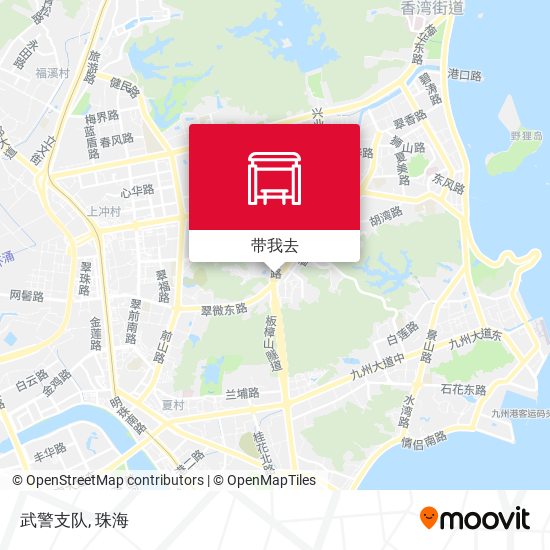 武警支队地图